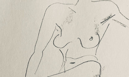 Henri Matisse, Composition (Dutel 3), Dessins De Henri-Matisse, Lithograph