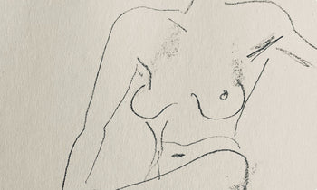 Henri Matisse, Composition (Dutel 3), Dessins De Henri-Matisse, Lithograph