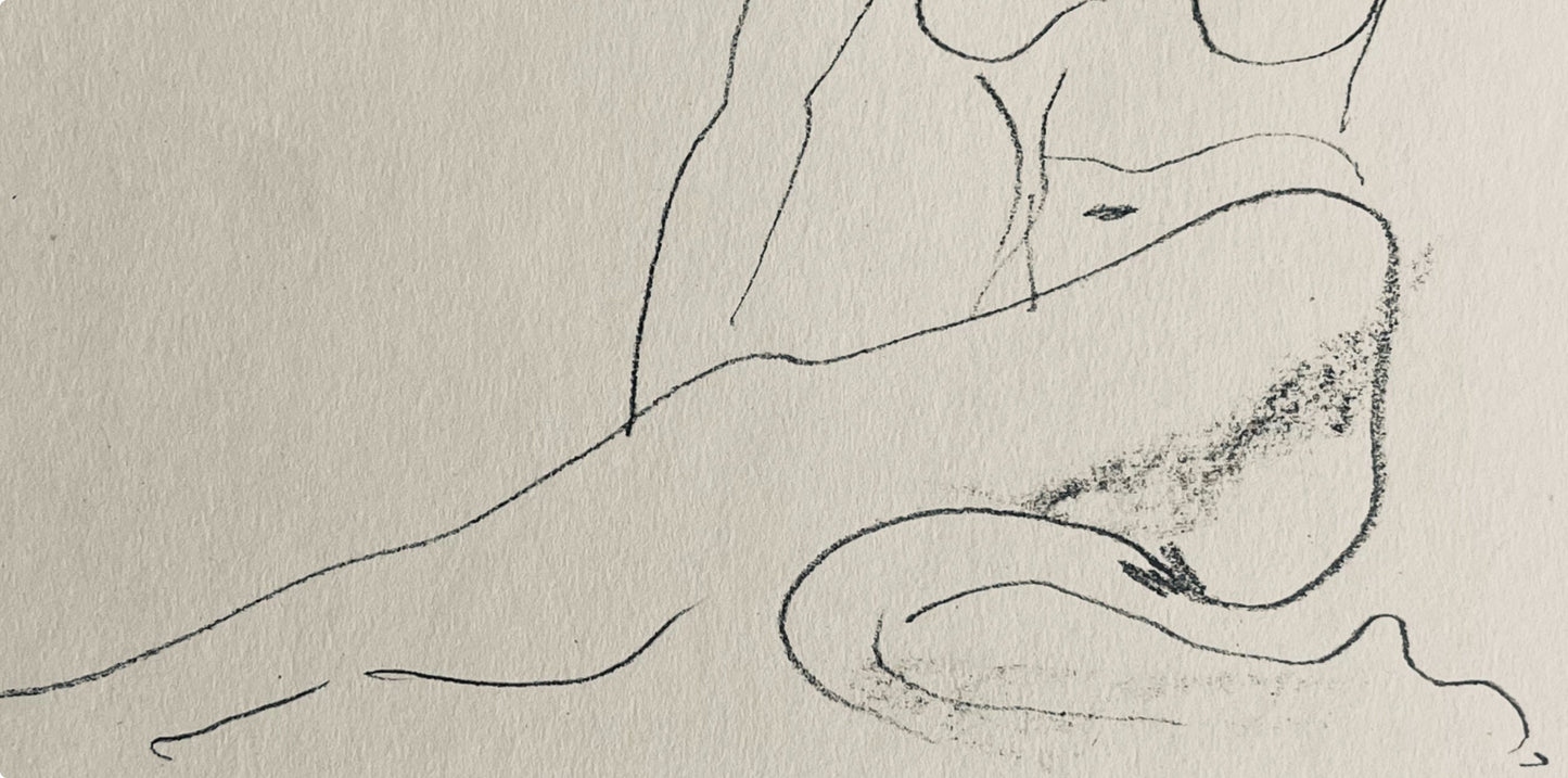 Henri Matisse, Composition (Dutel 3), Dessins De Henri-Matisse, Lithograph