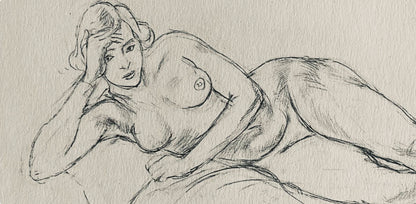 Henri Matisse, Composition (Dutel 3), Dessins De Henri-Matisse, Lithograph