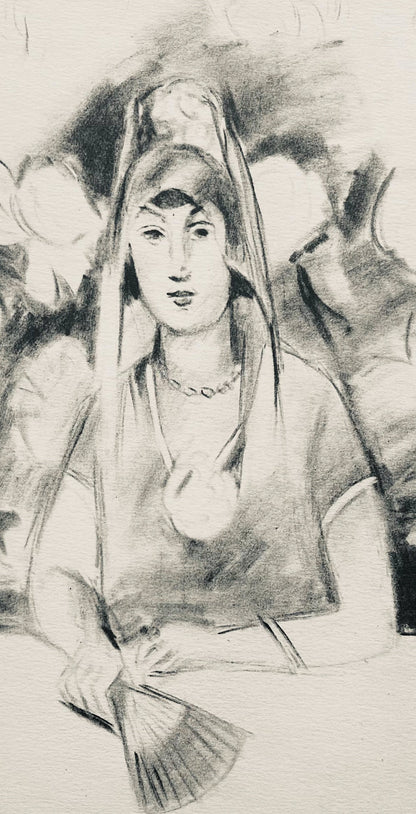 Henri Matisse, Composition (Dutel 3), Dessins De Henri-Matisse, Lithograph