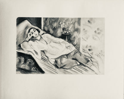 Henri Matisse, Composition (Dutel 3), Dessins de Henri-Matisse, Lithograph