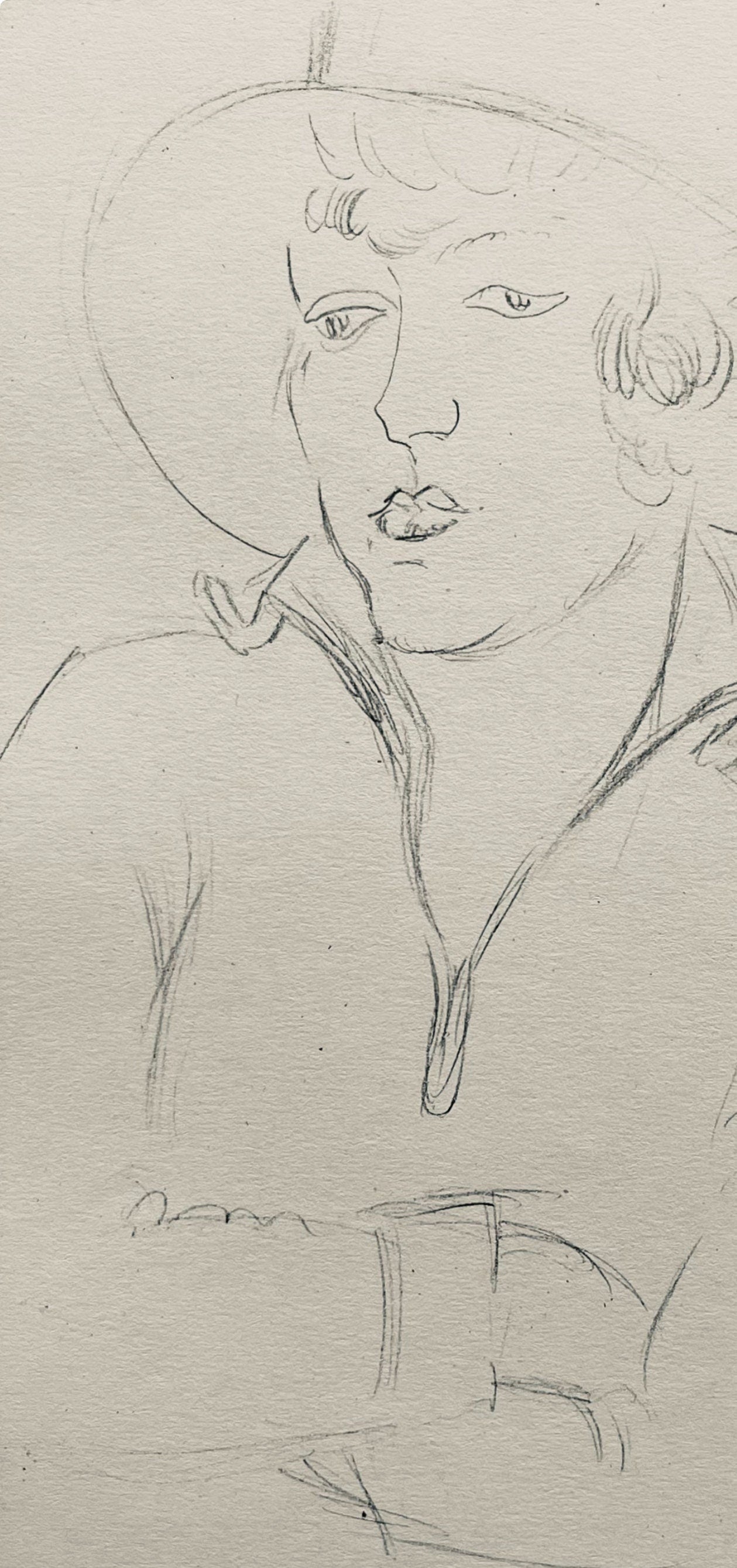 Henri Matisse, Composition (Dutel 3), Dessins De Henri-Matisse, Lithograph