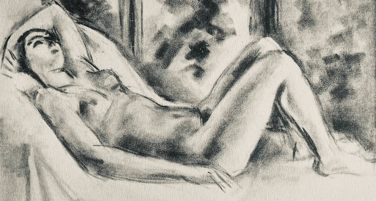 Henri Matisse, Composition (Dutel 3), Dessins De Henri-Matisse, Lithograph