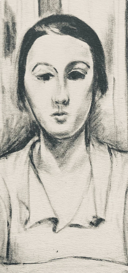 Henri Matisse, Composition (Dutel 3), Dessins De Henri-Matisse, Lithograph