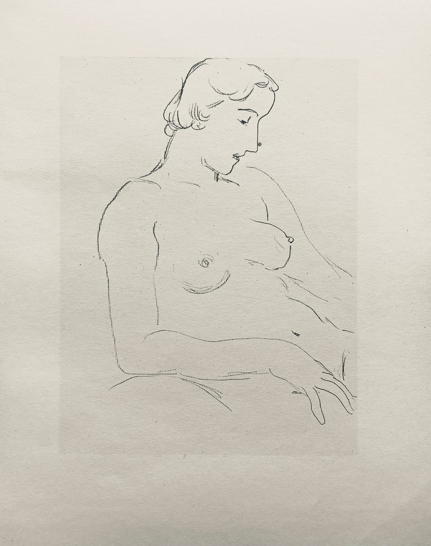 Henri Matisse, Composition (Dutel 3), Dessins De Henri-Matisse, Lithograph