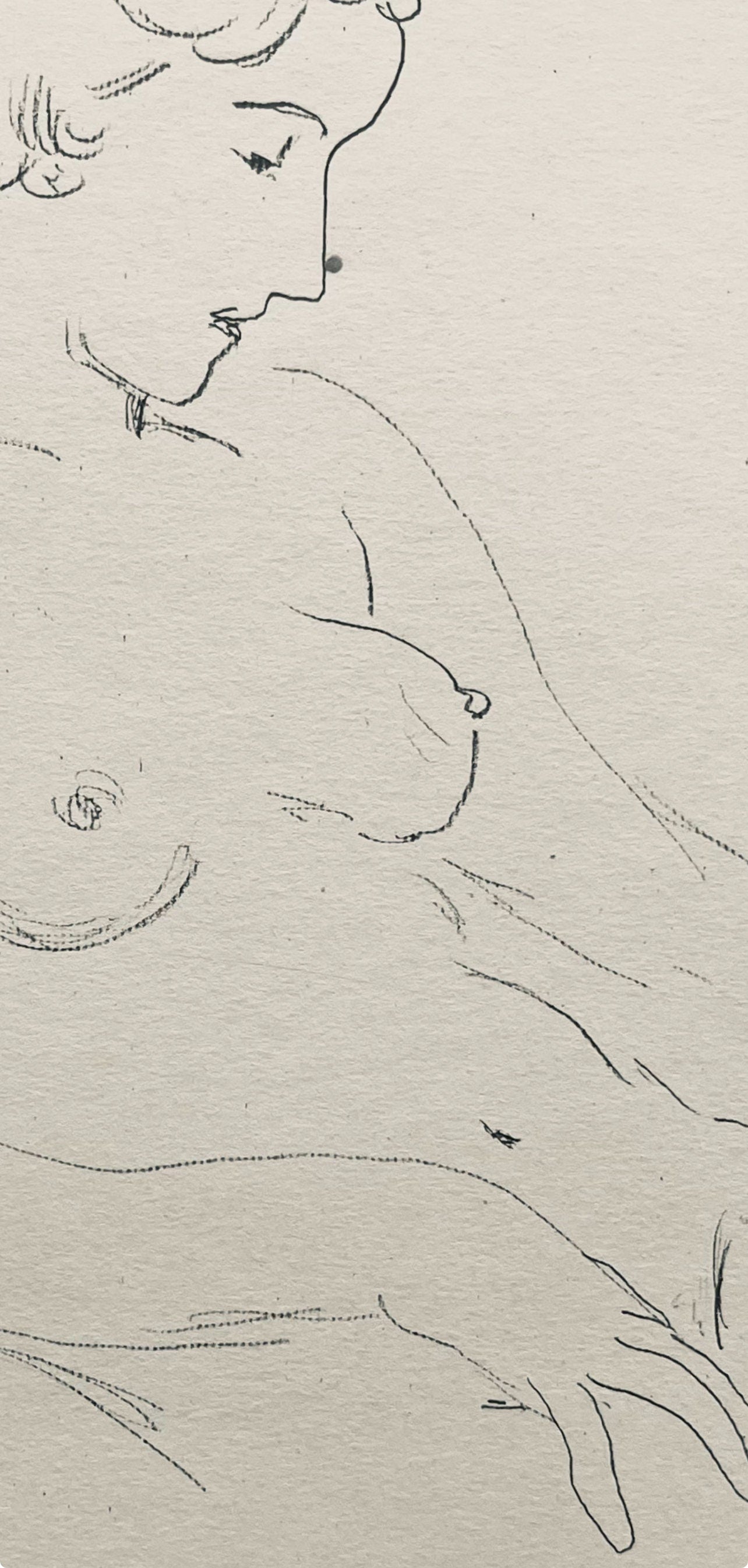 Henri Matisse, Composition (Dutel 3), Dessins De Henri-Matisse, Lithograph