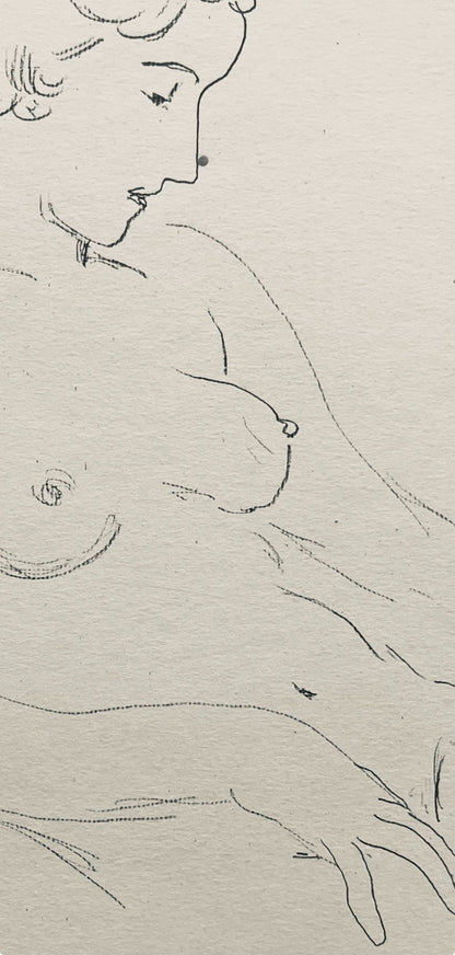 Henri Matisse, Composition (Dutel 3), Dessins De Henri-Matisse, Lithograph