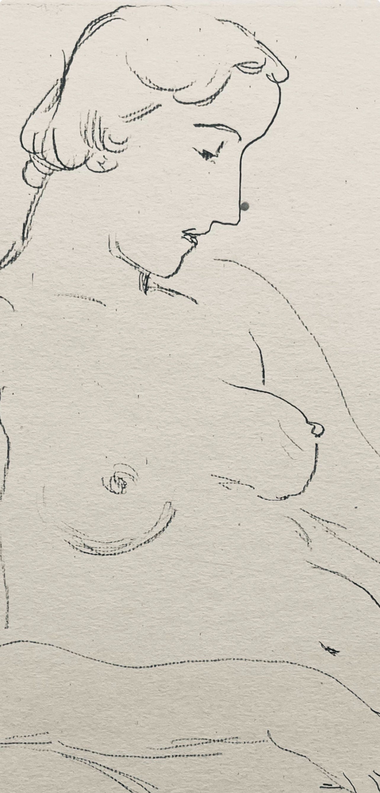 Henri Matisse, Composition (Dutel 3), Dessins De Henri-Matisse, Lithograph