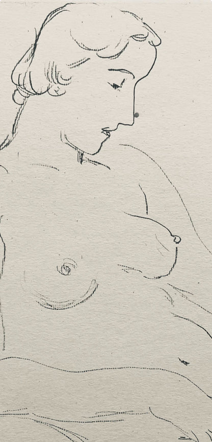 Henri Matisse, Composition (Dutel 3), Dessins De Henri-Matisse, Lithograph