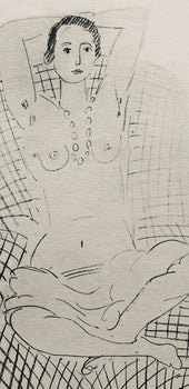 Henri Matisse, Composition (Dutel 3), Dessins De Henri-Matisse, Lithograph