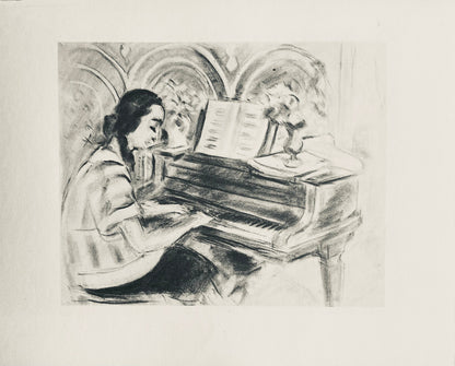 Henri Matisse, Composition (Dutel 3), Dessins De Henri-Matisse, Lithograph