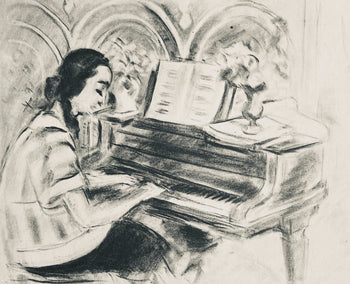 Henri Matisse, Composition (Dutel 3), Dessins De Henri-Matisse, Lithograph