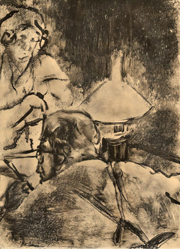 Edgar Degas, Famille Cardinal, E. Degas Monotypes, Monotype