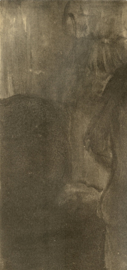 Edgar Degas, La Toilette, E. Degas Monotypes, Monotype