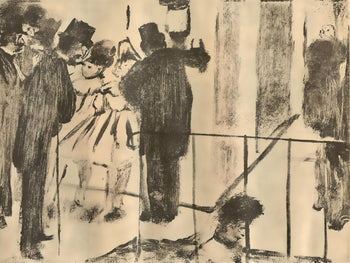 Edgar Degas, Famille Cardinal, E. Degas Monotypes, Monotype