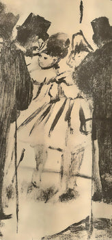 Edgar Degas, Famille Cardinal, E. Degas Monotypes, Monotype