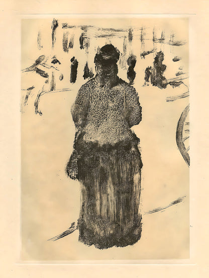 Edgar Degas, Famille Cardinal, E. Degas Monotypes, Monotype