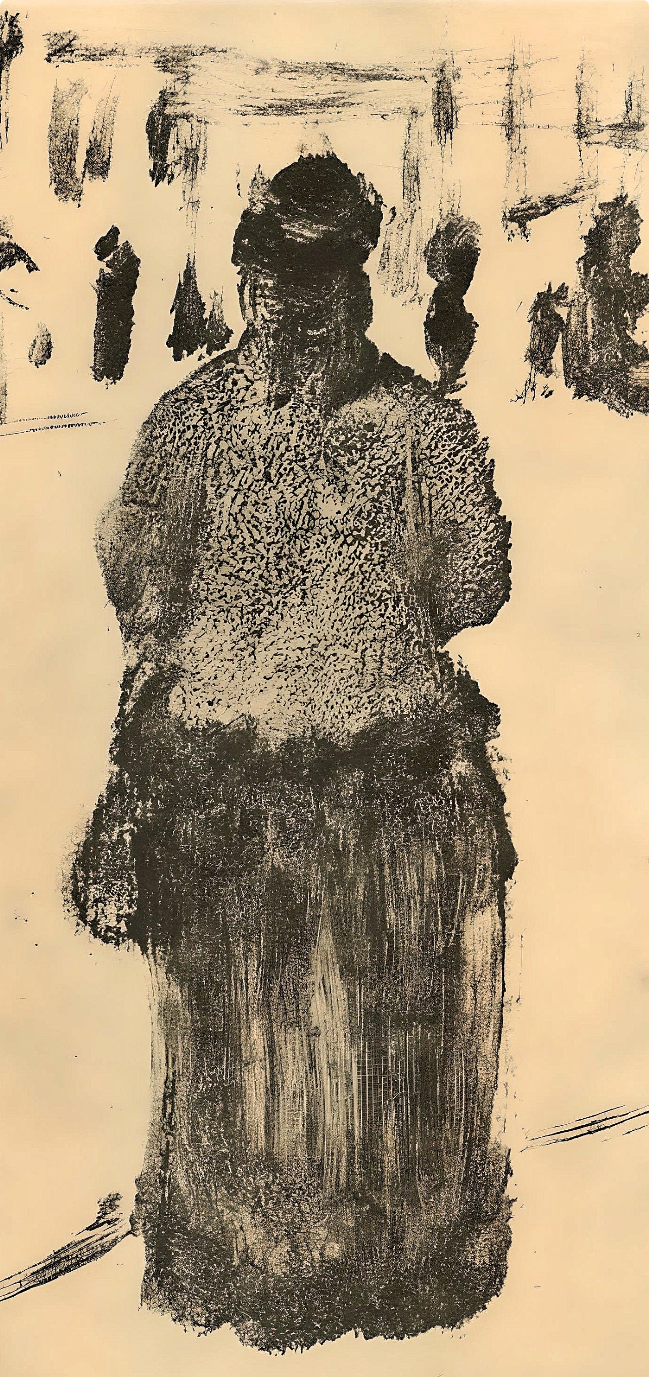 Edgar Degas, Famille Cardinal, E. Degas Monotypes, Monotype