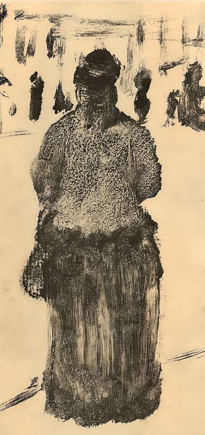 Edgar Degas, Famille Cardinal, E. Degas Monotypes, Monotype