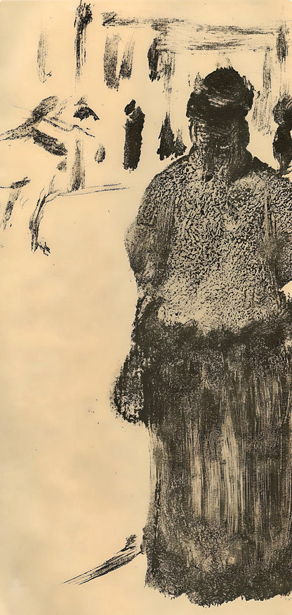 Edgar Degas, Famille Cardinal, E. Degas Monotypes, Monotype