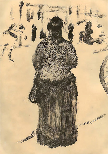 Edgar Degas, Famille Cardinal, E. Degas Monotypes, Monotype