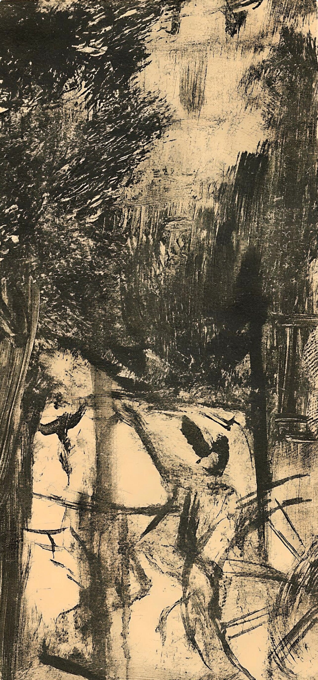 Edgar Degas, Avenue Du Bois-De-Bologne, E. Degas Monotypes, Monotype