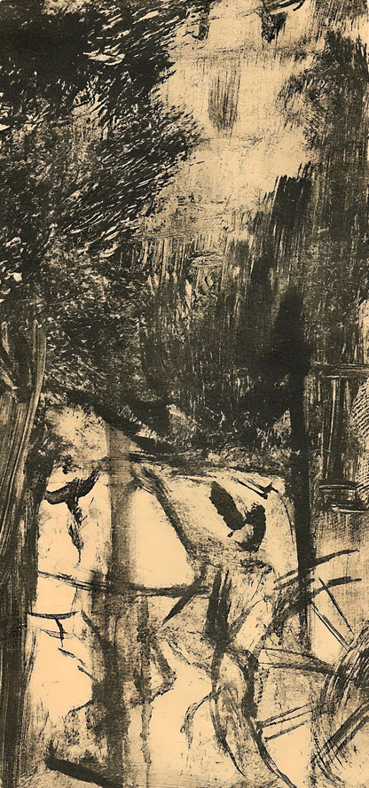Edgar Degas, Avenue Du Bois-De-Bologne, E. Degas Monotypes, Monotype