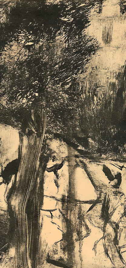 Edgar Degas, Avenue Du Bois-De-Bologne, E. Degas Monotypes, Monotype