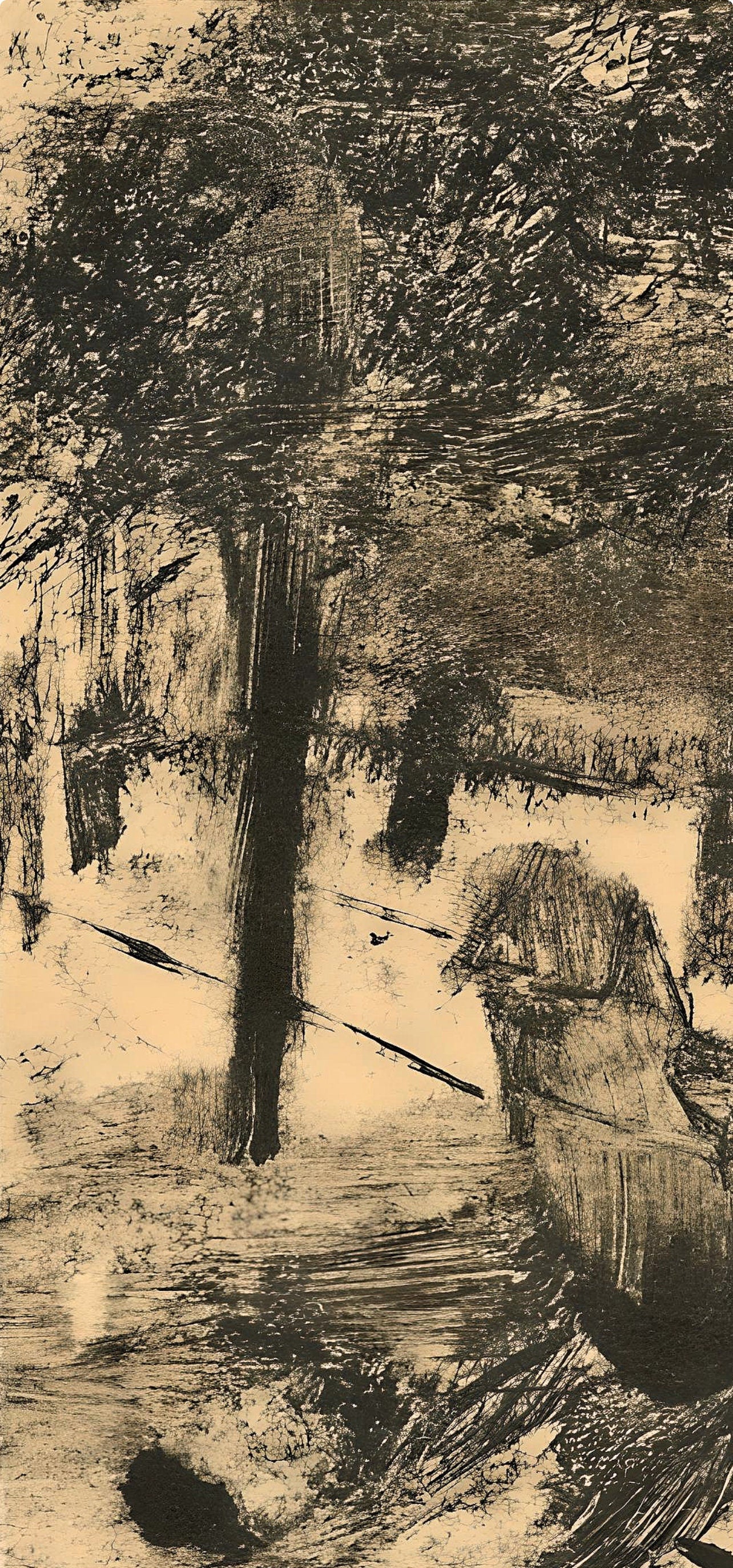 Edgar Degas, Avenue Du Bois-De-Bologne, E. Degas Monotypes, Monotype