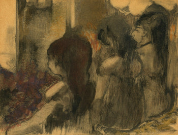 Edgar Degas, Trois Femmes De Dos, E. Degas Monotypes, Monotype
