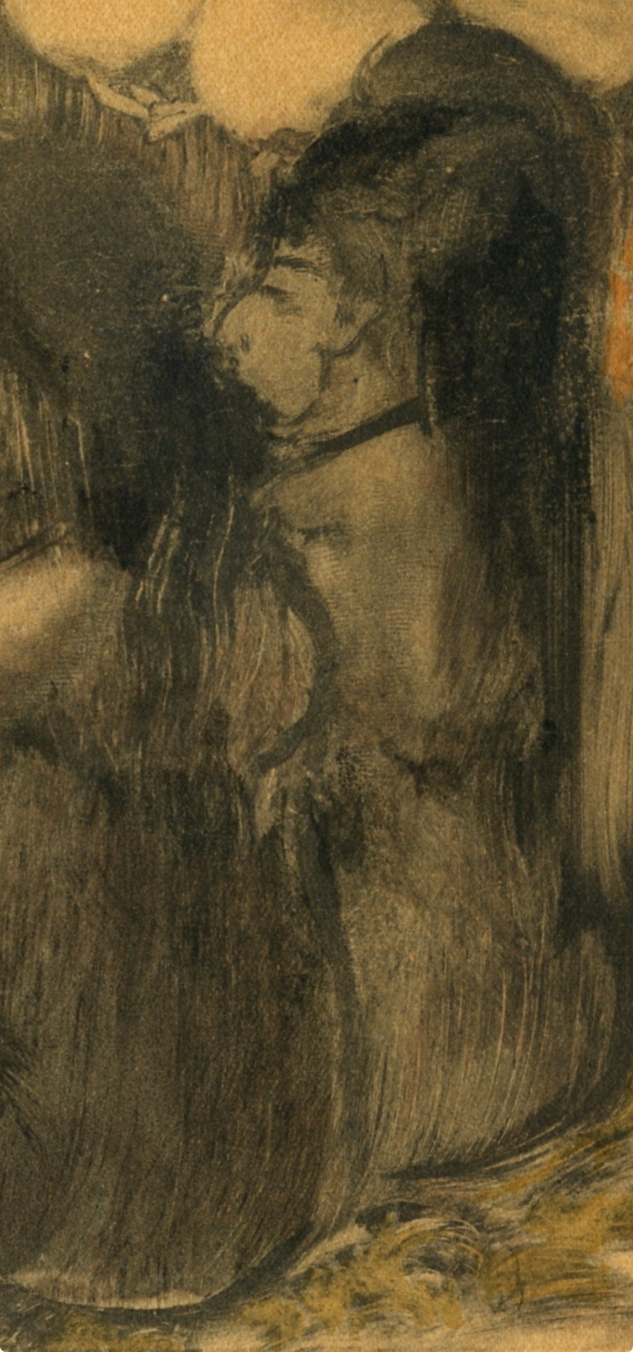 Edgar Degas, Trois Femmes De Dos, E. Degas Monotypes, Monotype