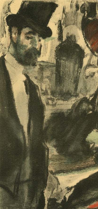 Edgar Degas, Famille Cardinal, E. Degas Monotypes, Monotype
