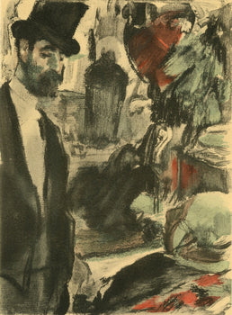 Edgar Degas, Famille Cardinal, E. Degas Monotypes, Monotype