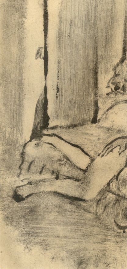 Edgar Degas, Au Salon, E. Degas Monotypes, Monotype