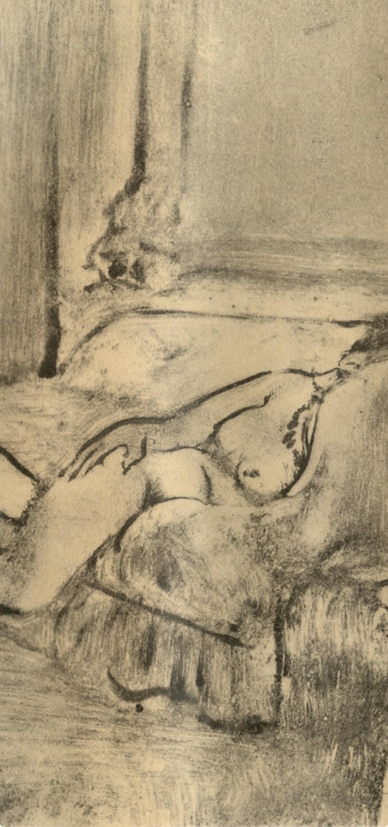 Edgar Degas, Au Salon, E. Degas Monotypes, Monotype