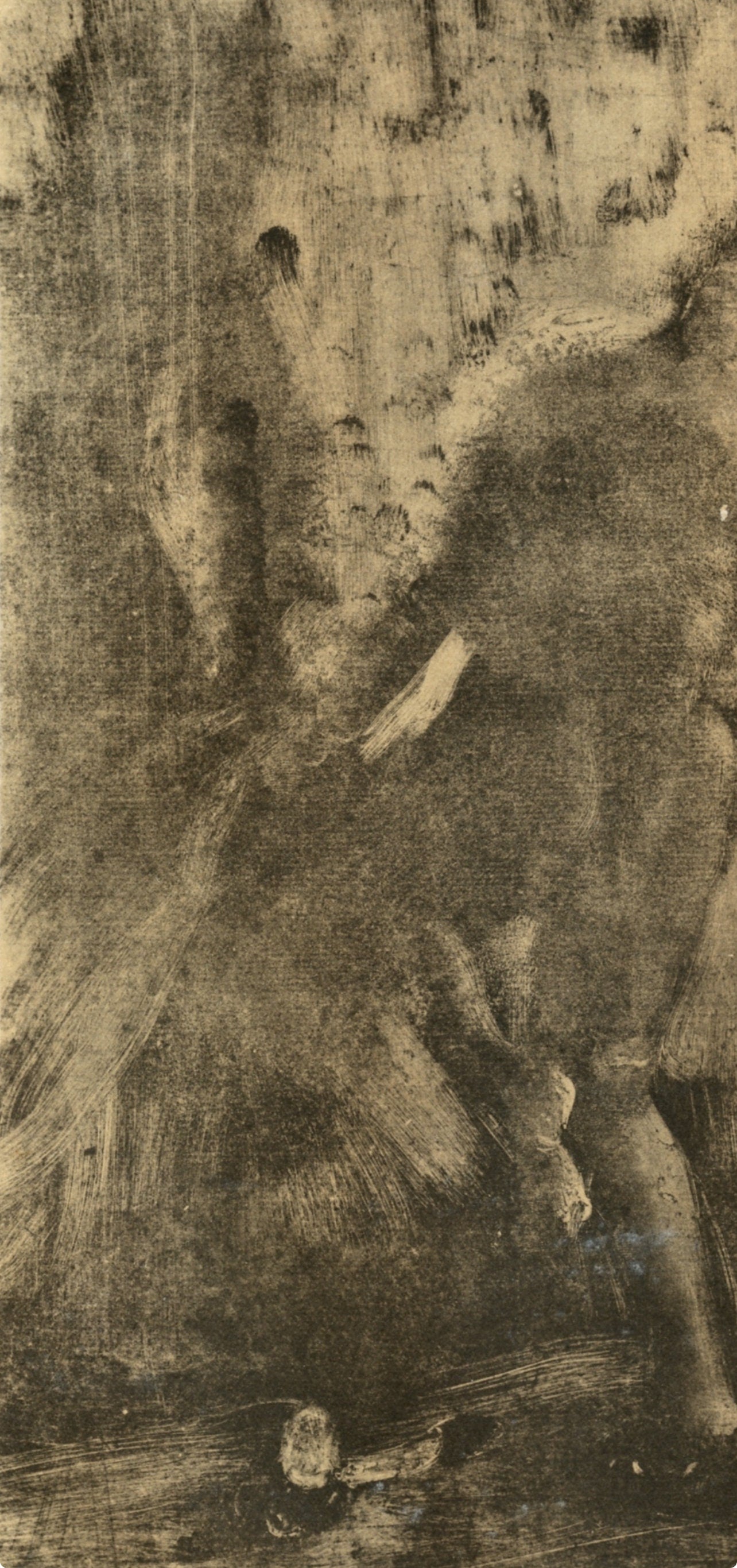Edgar Degas, Le Coucher, E. Degas Monotypes, Monotype