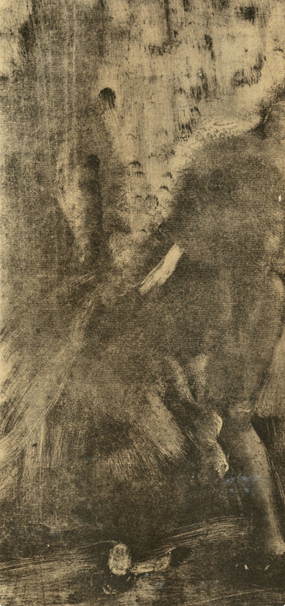 Edgar Degas, Le Coucher, E. Degas Monotypes, Monotype