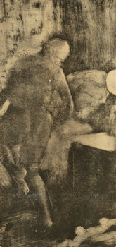 Edgar Degas, Le Coucher, E. Degas Monotypes, Monotype