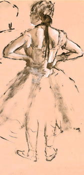 Edgar Degas, La Danseuse De Dos, E. Degas Monotypes, Monotype