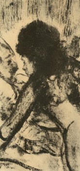 Edgar Degas, Conversation, E. Degas Monotypes, Monotype