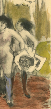 Edgar Degas, La Fete De La Patronne, E. Degas Monotypes, Monotype