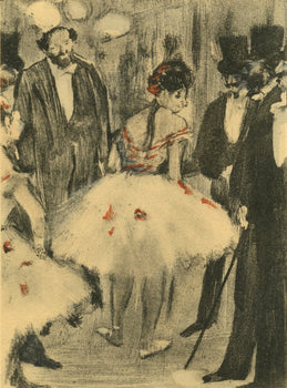 Edgar Degas, Famille Cardinal, E. Degas Monotypes, Monotype