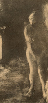 Edgar Degas, Devant La Cheminee, E. Degas Monotypes, Monotype