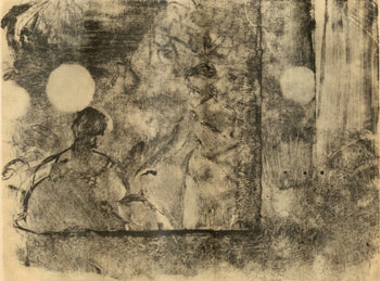 Edgar Degas, Cafe-Concert, E. Degas Monotypes, Monotype