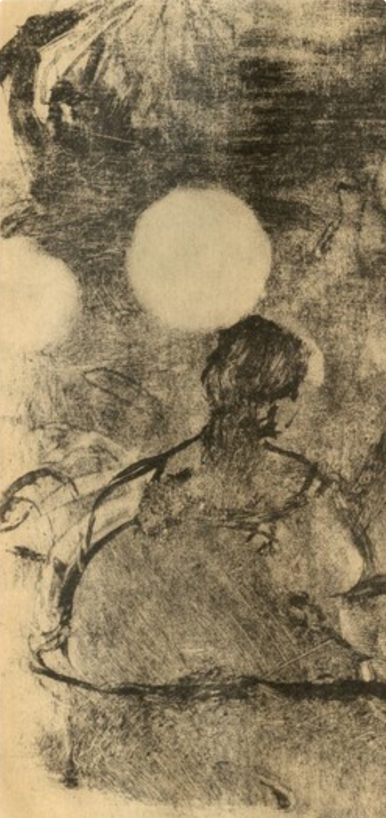 Edgar Degas, Cafe-Concert, E. Degas Monotypes, Monotype