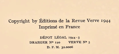 Pierre Bonnard, Composition (Terrasse 54), Pierre Bonnard Correspondences, Lithograph