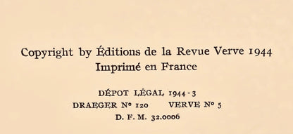 Pierre Bonnard, Composition (Terrasse 54), Pierre Bonnard Correspondences, Lithograph