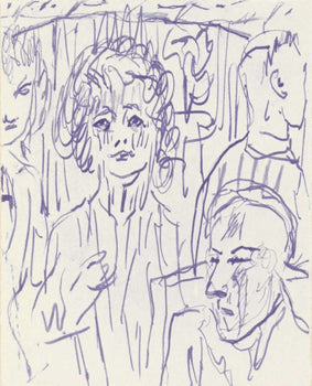 Pierre Bonnard, Composition (Terrasse 54), Pierre Bonnard Correspondences, Lithograph