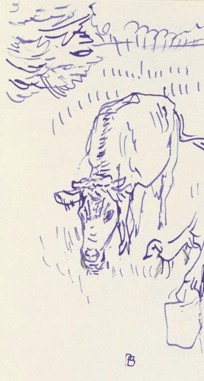 Pierre Bonnard, Composition (Terrasse 54), Pierre Bonnard Correspondences, Lithograph